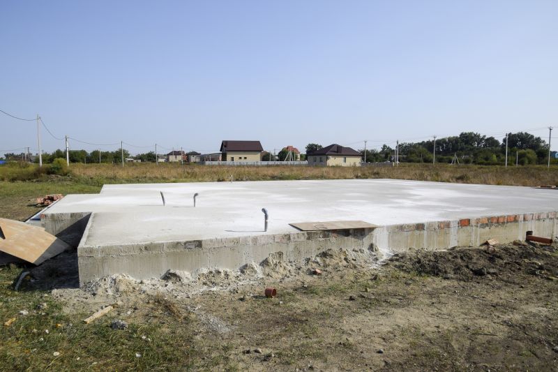 Basement Slab Installation in Fredericksburg, VA