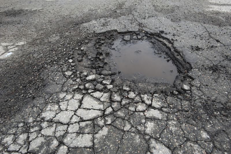 Pothole Size and Severity