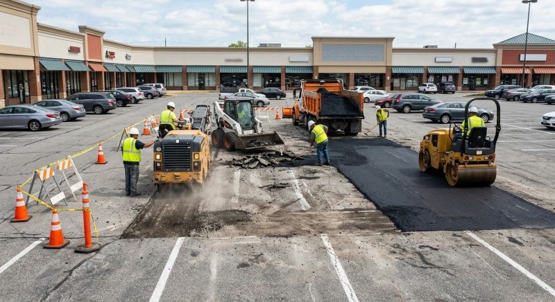 Parking Lot Repair in San Diego County, CA