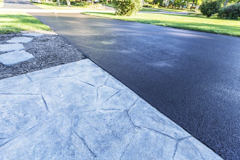 Smooth Asphalt Driveway
