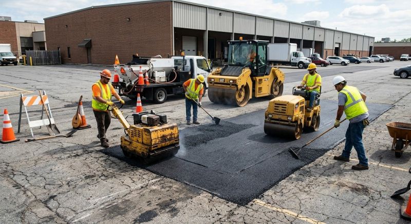 Commercial Asphalt Repair in Palm Springs, CA